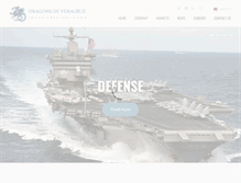 Tablet Screenshot of dragonsver.com